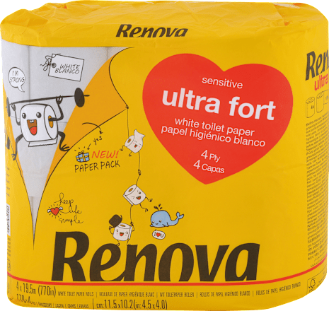 Toaletný papier Ultra Fort 4x170 Renova