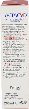 Płyn do higieny intymnej o wlaściwościach przeciwgrzybicznych  LACTACYD