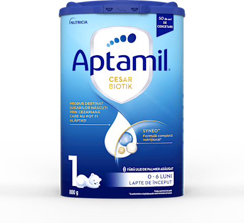 Lapte praf de început, 0-6 luni  Aptamil