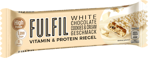 Proteinriegel, White Chocolate Cookies & Cream Geschmack FULFIL