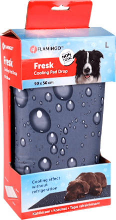 Kühlmatte & Unterlage für Hunde "Fresk Drop"  Flamingo