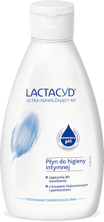 Ultra-Nawilżający 40+ płyn do higieny intymnej LACTACYD