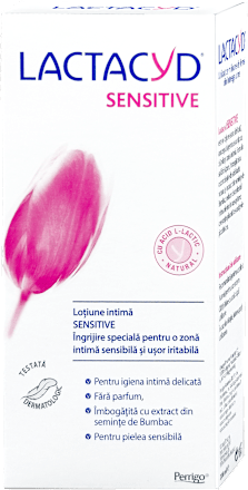 Loțiune intimă sensitive LACTACYD