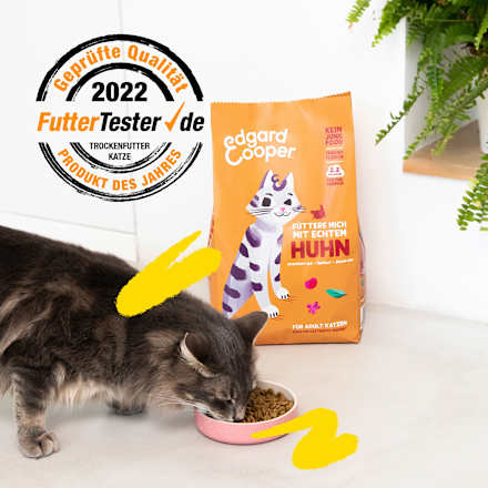 Trockenfutter Katze mit Freilandhuhn & Cranberrys, Adult Edgard & Cooper