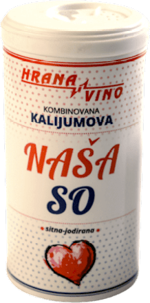 Kombinovana kalijumova naša so Hrana i Vino