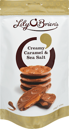 Čokolada Creamy Caramel & Sea Salt LILY O'BRIEN'S