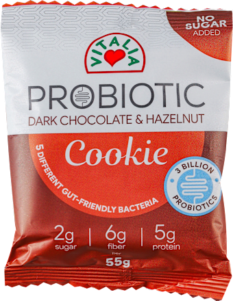 Probiotic keks - tamna čokolada i lješnik VITALIA