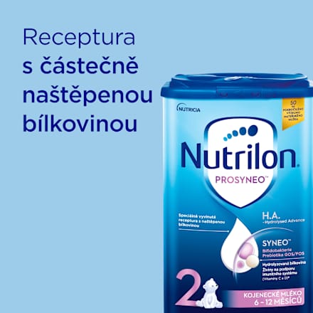 pokračovací mléčná kojenecká výživa 2 HA Prosenyo 6m Nutrilon