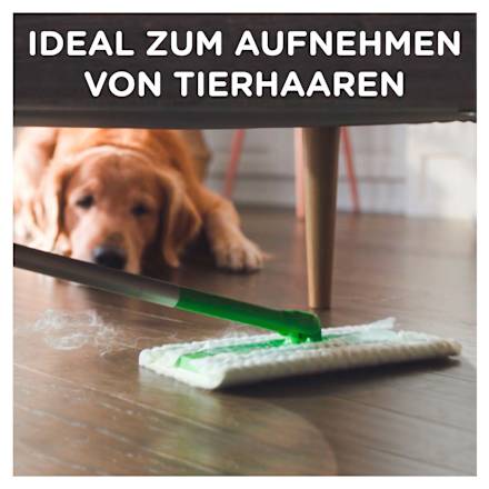 Trockene Bodentücher Swiffer