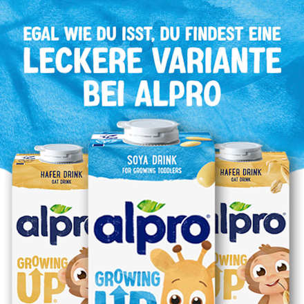 Sojadrink für Kinder ab 1 Jahr alpro