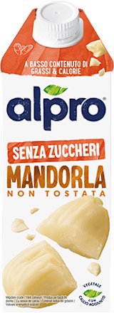Bevanda alla mandorla senza zuccheri alpro