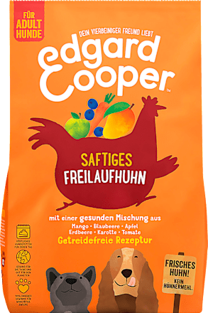 Trockenfutter Hund mit Huhn & Mango, Adult Edgard & Cooper