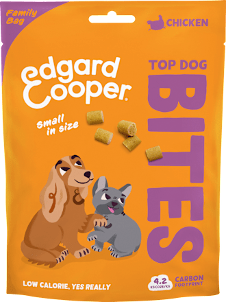 Hundeleckerli mit Huhn, small Bites Family Pack Edgard & Cooper