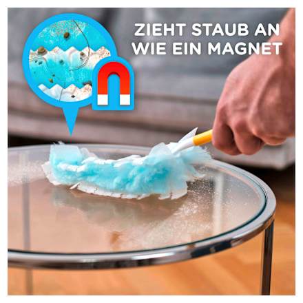 Staubwedel Staubmagnet Starterset Swiffer