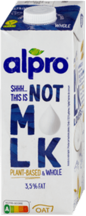 NOT MILK - napitak na biljnoj bazi od ovsa, 3,5% mlečne masti alpro