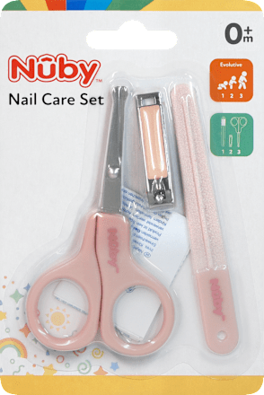 Baby Maniküre-Set rosa Nûby