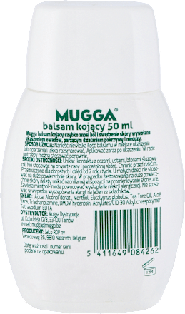 Balsam kojący po ukąszeniu Mugga