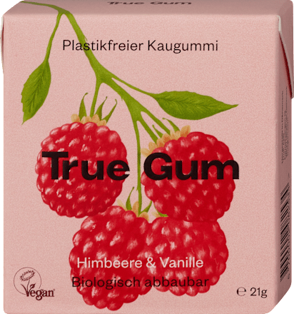Žvakaće gume - malina i vanilija True Gum