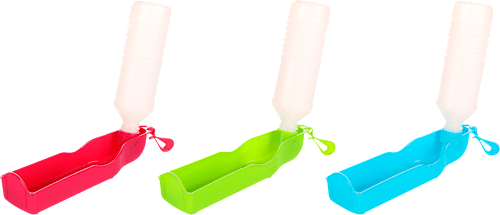tragbarer Wasserspender 500 ml für unterwegs Flamingo