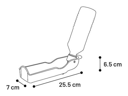 tragbarer Wasserspender 500 ml für unterwegs Flamingo
