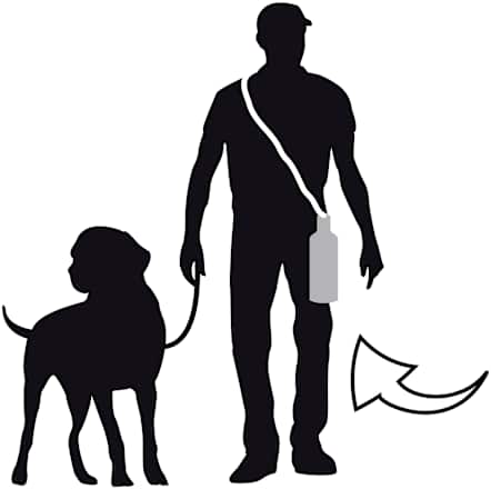 tragbarer Wasserspender 500 ml für unterwegs Flamingo