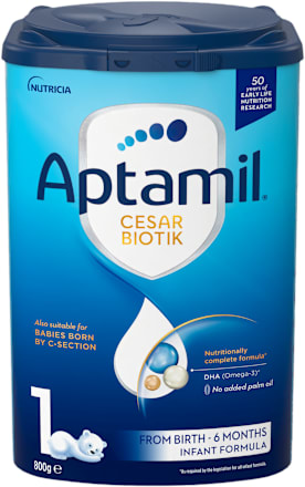 CESAR BIOTIK 1, početna mlečna formula za odojčad rođenu carskim rezom, od rođenja do 6 meseci Aptamil