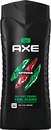 Душ гел 3в1 Africa AXE