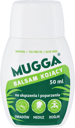 Balsam kojący po ukąszeniu Mugga