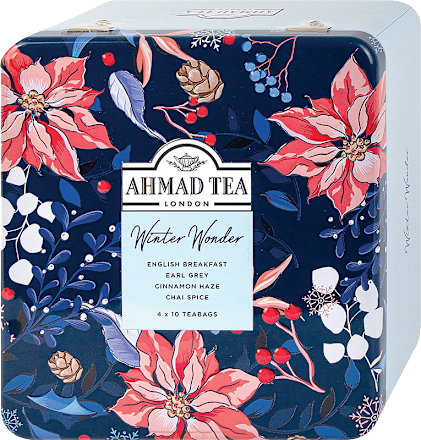 Коледна кутия микс чай Winter Wonder, (40x2g) AHMAD TEA