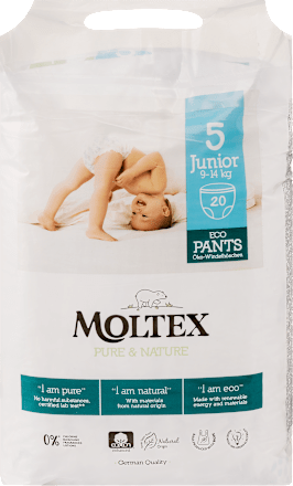 Pure bugyipelenka, 5-ös méret,  9-14kg Moltex