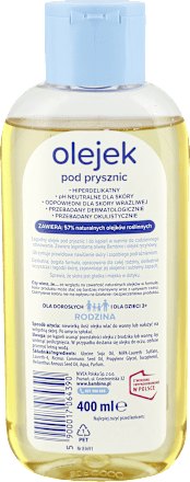 Olejek pod prysznic hiperdelikatny Bambino
