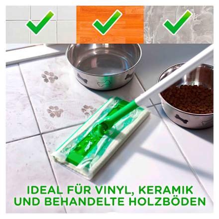 Feuchte Bodentücher Zitrusduft Swiffer