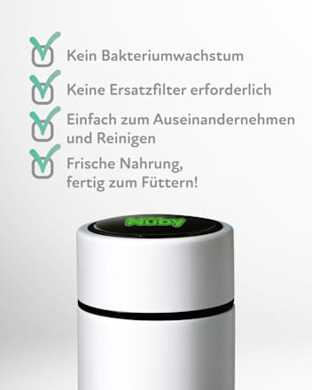 Kühldekanter RapidCool tragbar, 240 ml Nûby