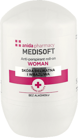 Antyperspirant dla kobiet roll-on anida pharmacy MEDISOFT