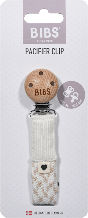 Priponka za dudo Paci Braid, Vanilla BIBS