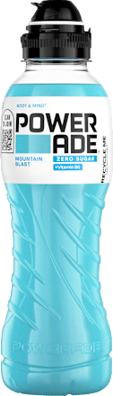 Isotonisches Getränk Mountain Blast zero Powerade