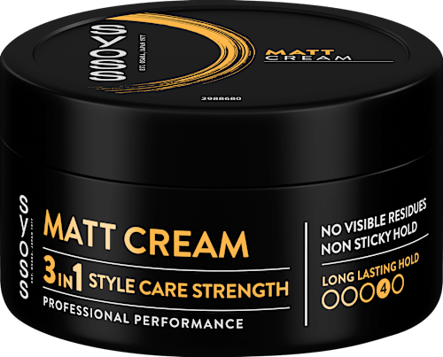 Stylingová pasta na vlasy Matt Cream syoss