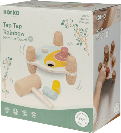 Kinderspiel Kork-Hammerspiel Korko
