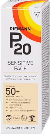 Sensitive napozó arckrém FF50+ Riemann P20