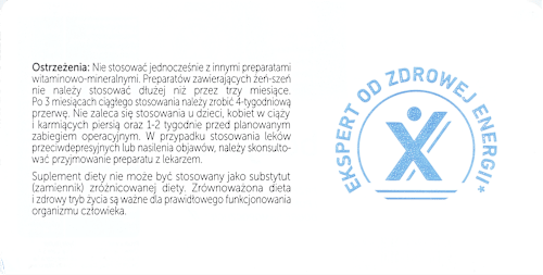 Suplement diety dla osób aktywnych, niwelujący zmęczenie, tabletki  BODYMAX