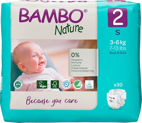 Scutece numărul 2 Bambo Nature
