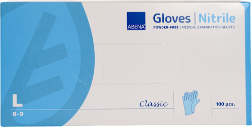 Einmal-Handschuhe Nitril blau Gr. L ABENA