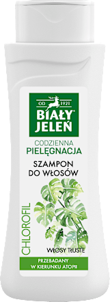 Szampon do włosów chlorofil włosy tłuste  BIAŁY JELEŃ