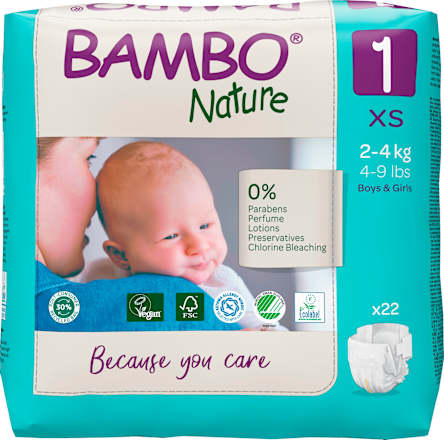 Scutece numărul 1 Bambo Nature