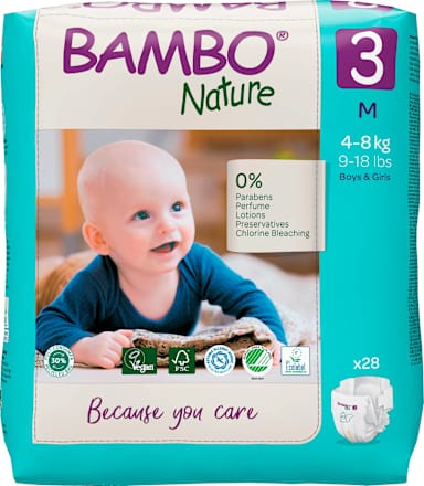 Scutece numărul 3 Bambo Nature