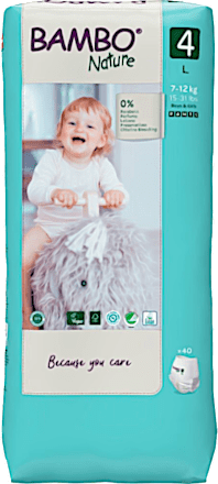 Scutece chiloțel numărul 4 Bambo Nature