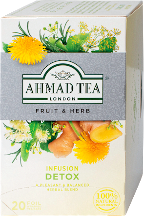 Infusion Detox čaj, 20 vrećica AHMAD TEA