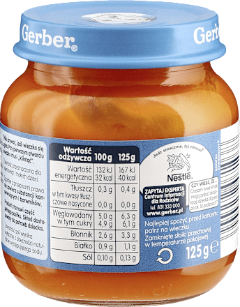 Obiadek marchewka Gerber Organic