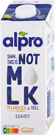 Ovsený nápoj Shhh... This Is Not Milk - tuk 3,5 % alpro