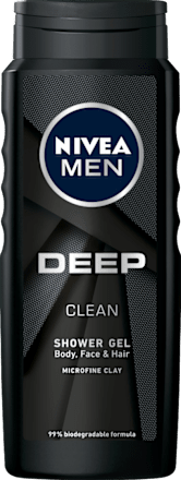 Душ гел Deep Clean NIVEA MEN